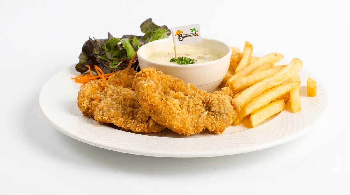 Chicken & Mushroom Sauce with Fries