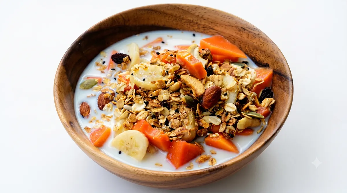 Crunchy Blueberry Granola