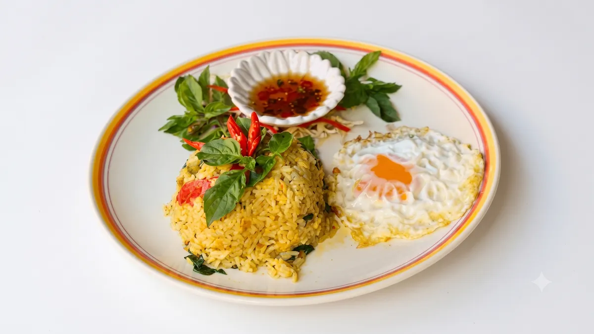 Kao Pud - Green Curry