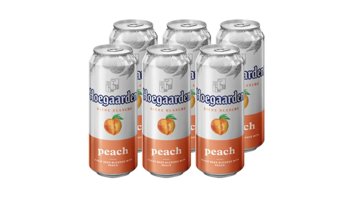 Hoegaarden - Peach - (Can 500ml)
