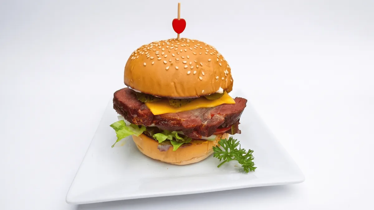 Smoked Pork Burger