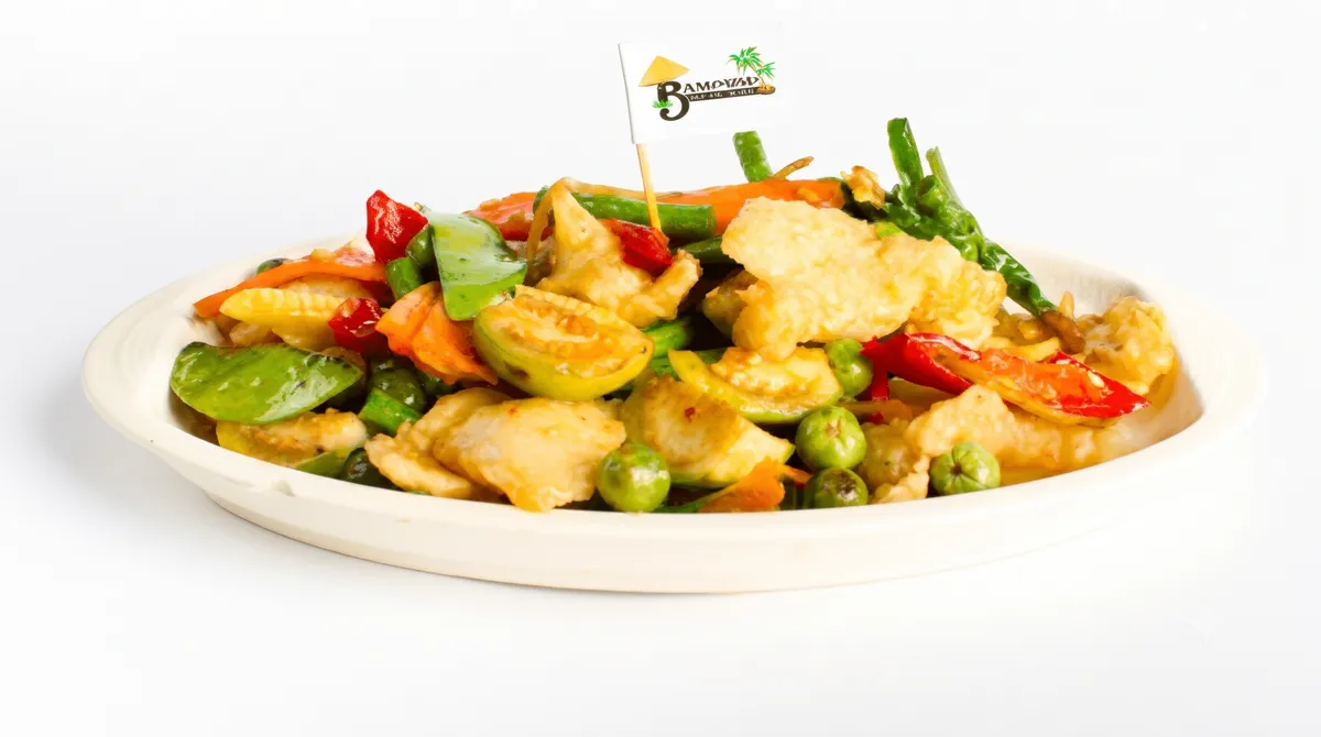 Pud Chaa (Vegetarian)