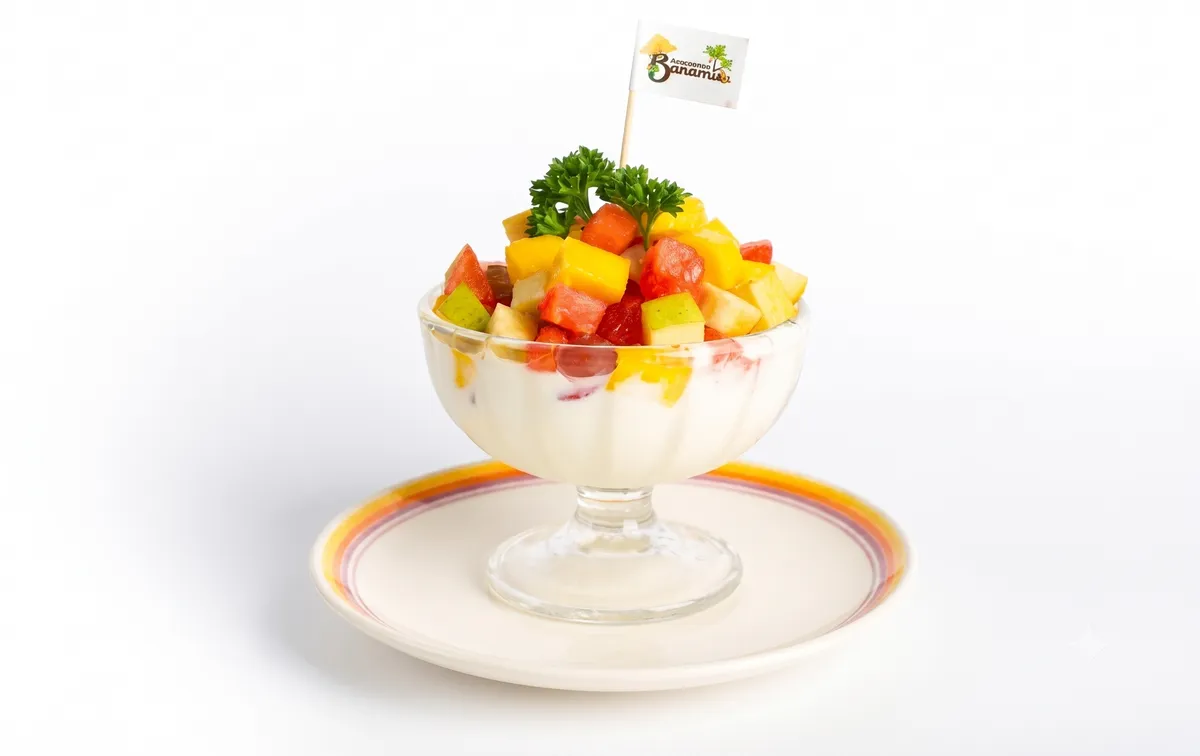 Yoghurt with Fruit Salad